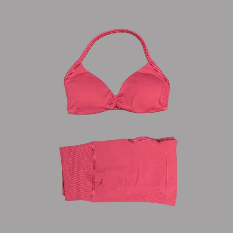 Conjunto Deportivo Tirantes Sin Costuras 2 Piezas