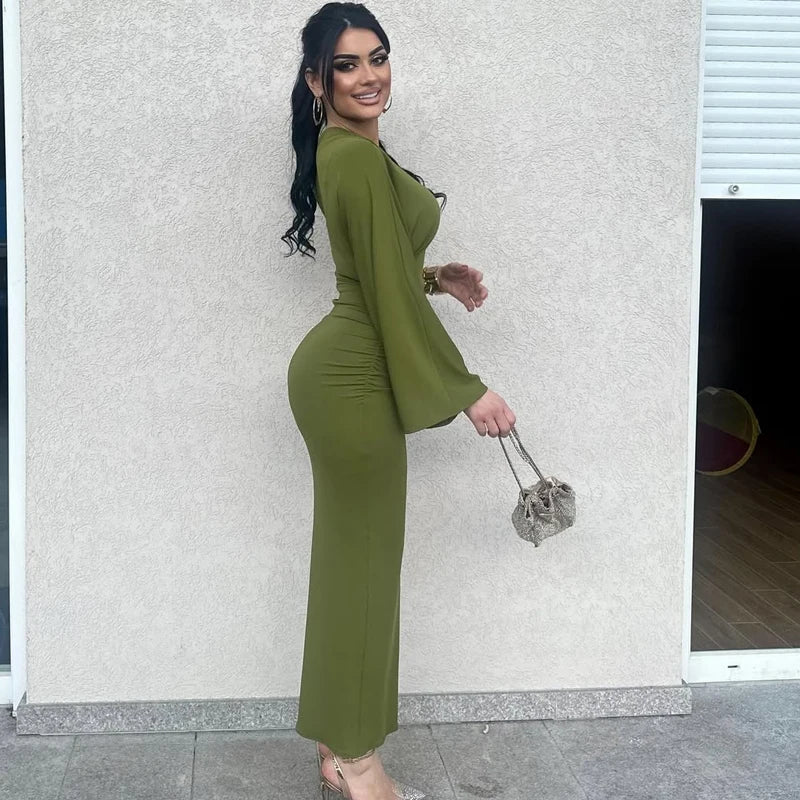 Vestido Green Cut Élite