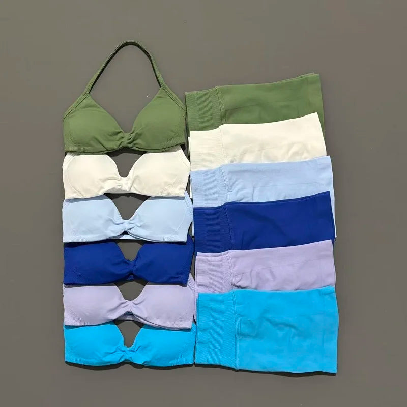 Conjunto Deportivo Tirantes Sin Costuras 2 Piezas