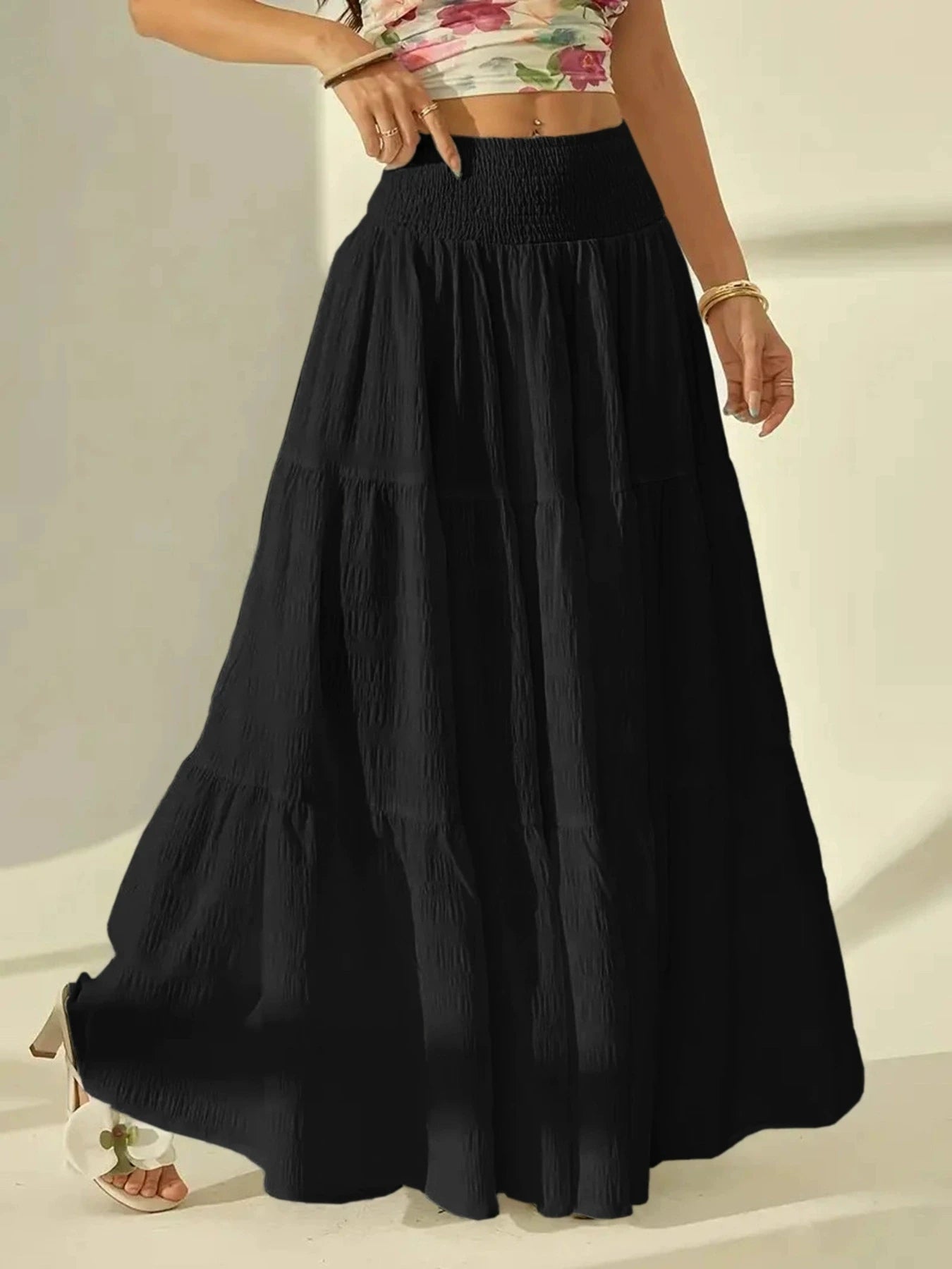 Falda Maxi Flow