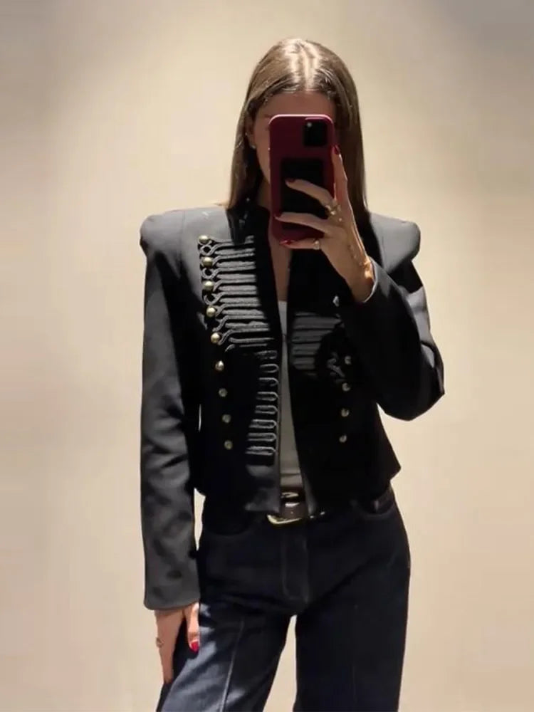 Chaqueta Napoleon Crop Élite