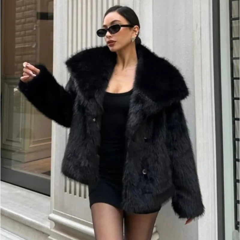 Abrigo Faux Fur Luxe