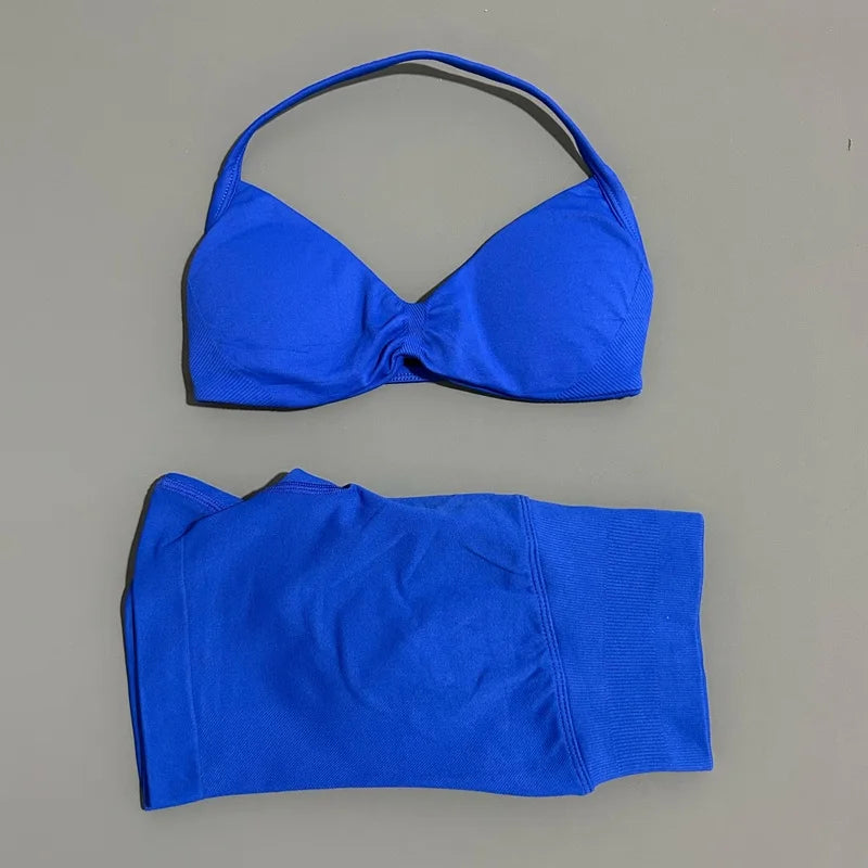 Conjunto Deportivo Tirantes Sin Costuras 2 Piezas