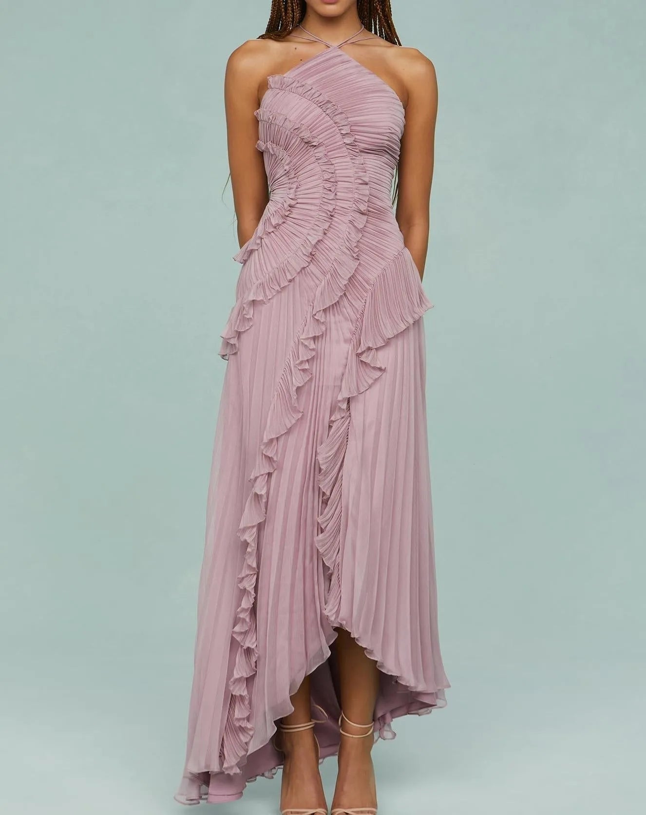 Vestido Aura Plisado