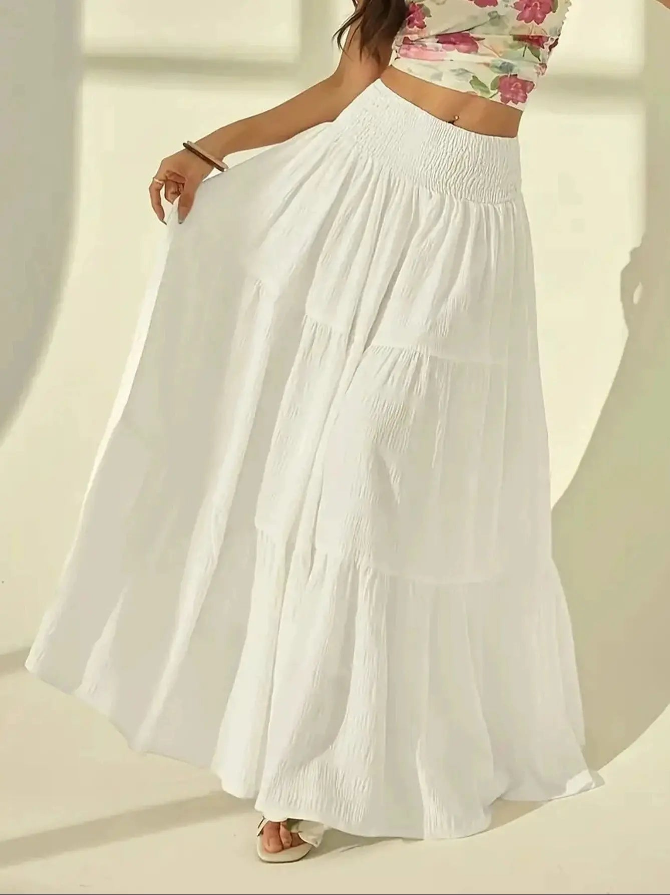 Falda Maxi Flow