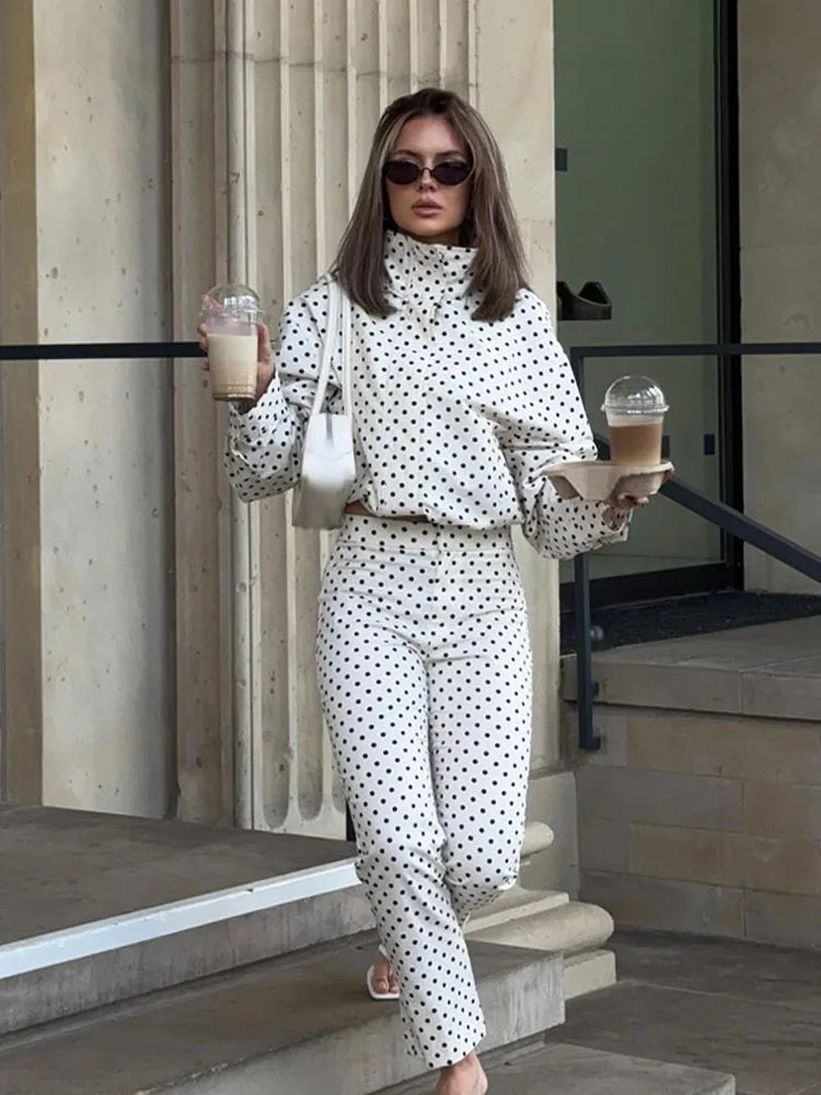 Chaqueta Polka Zip Élite