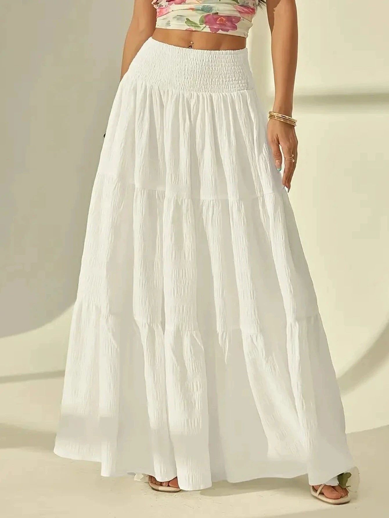Falda Maxi Flow
