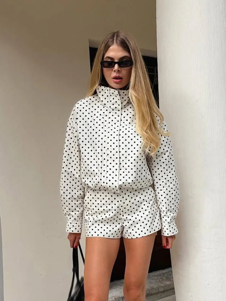 Chaqueta Polka Zip Élite