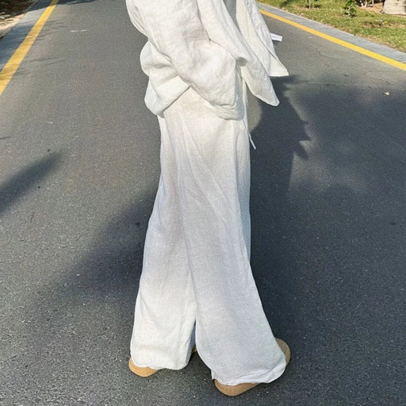 Pantalón De Lino