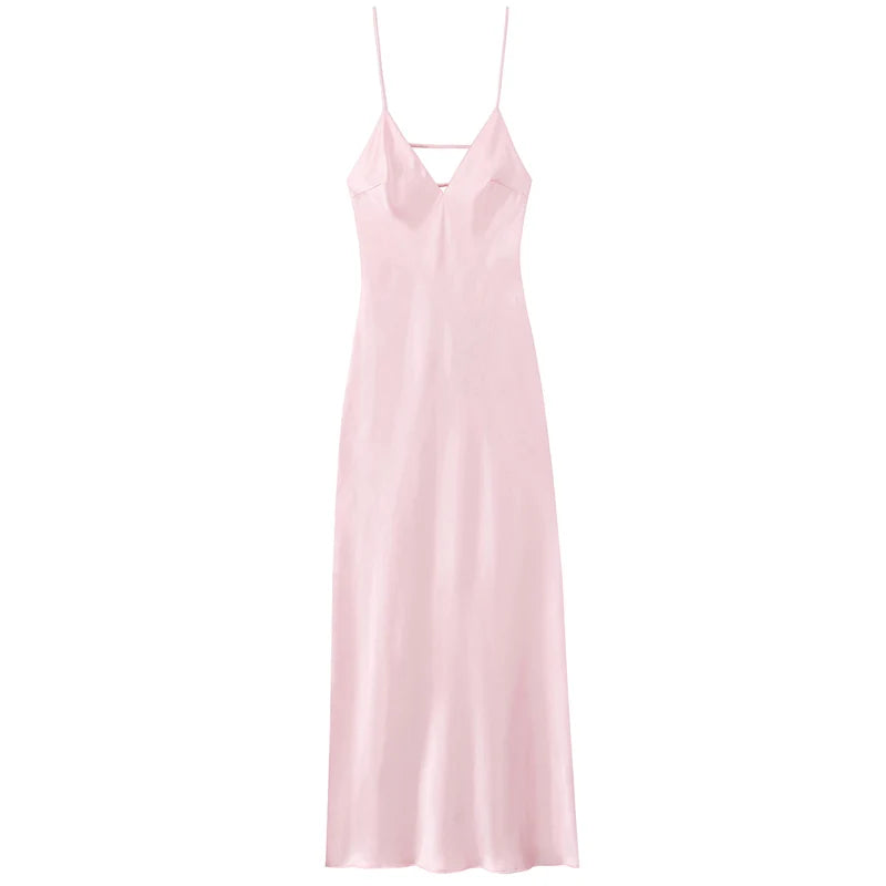 Vestido Satin V Élite