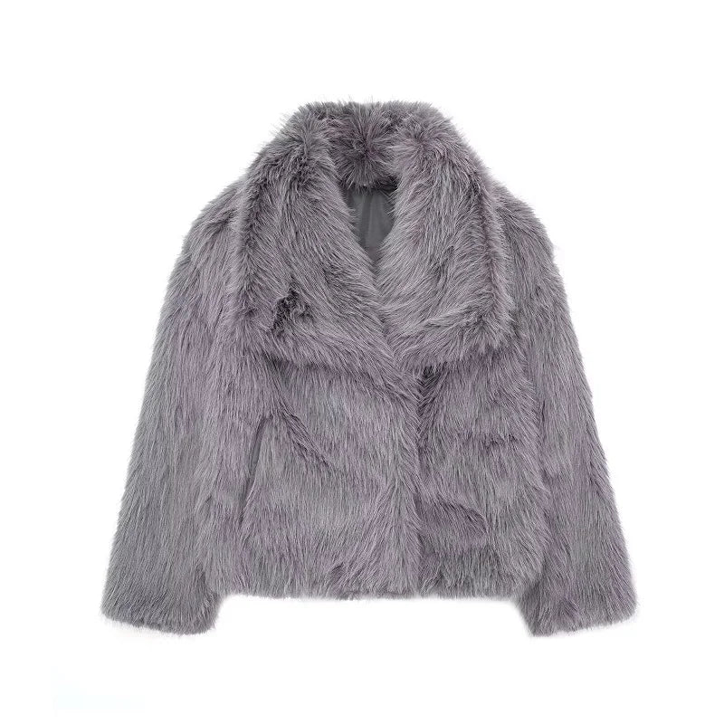 Abrigo Faux Fur Luxe