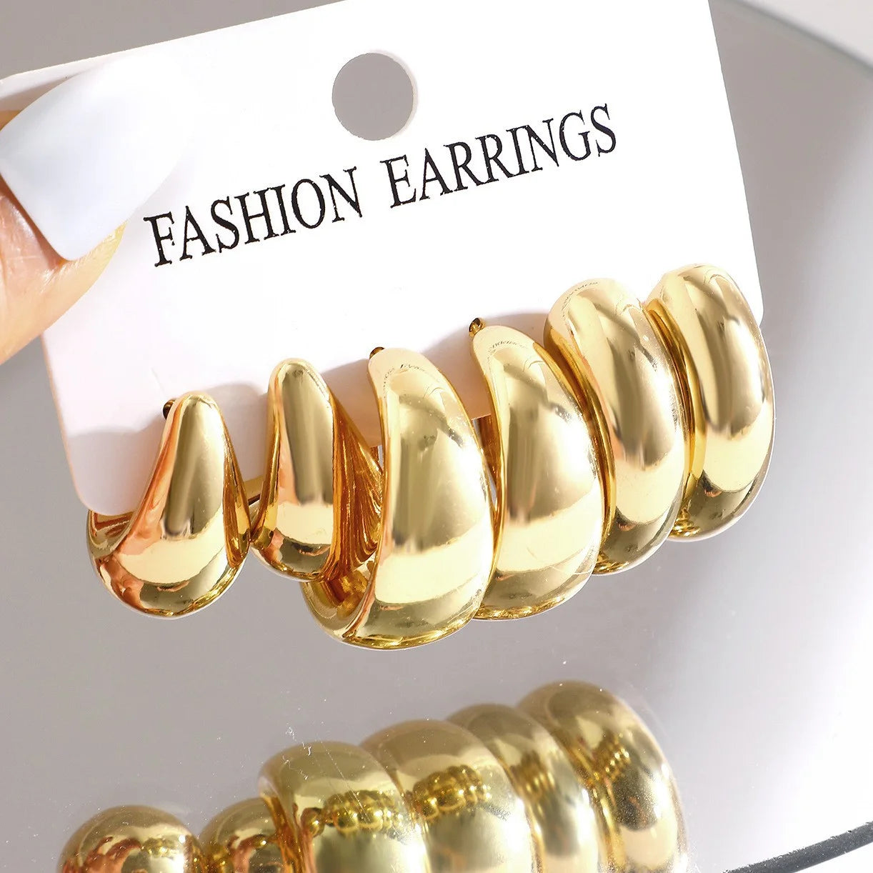 Pendientes Teardrop Vintage Chic