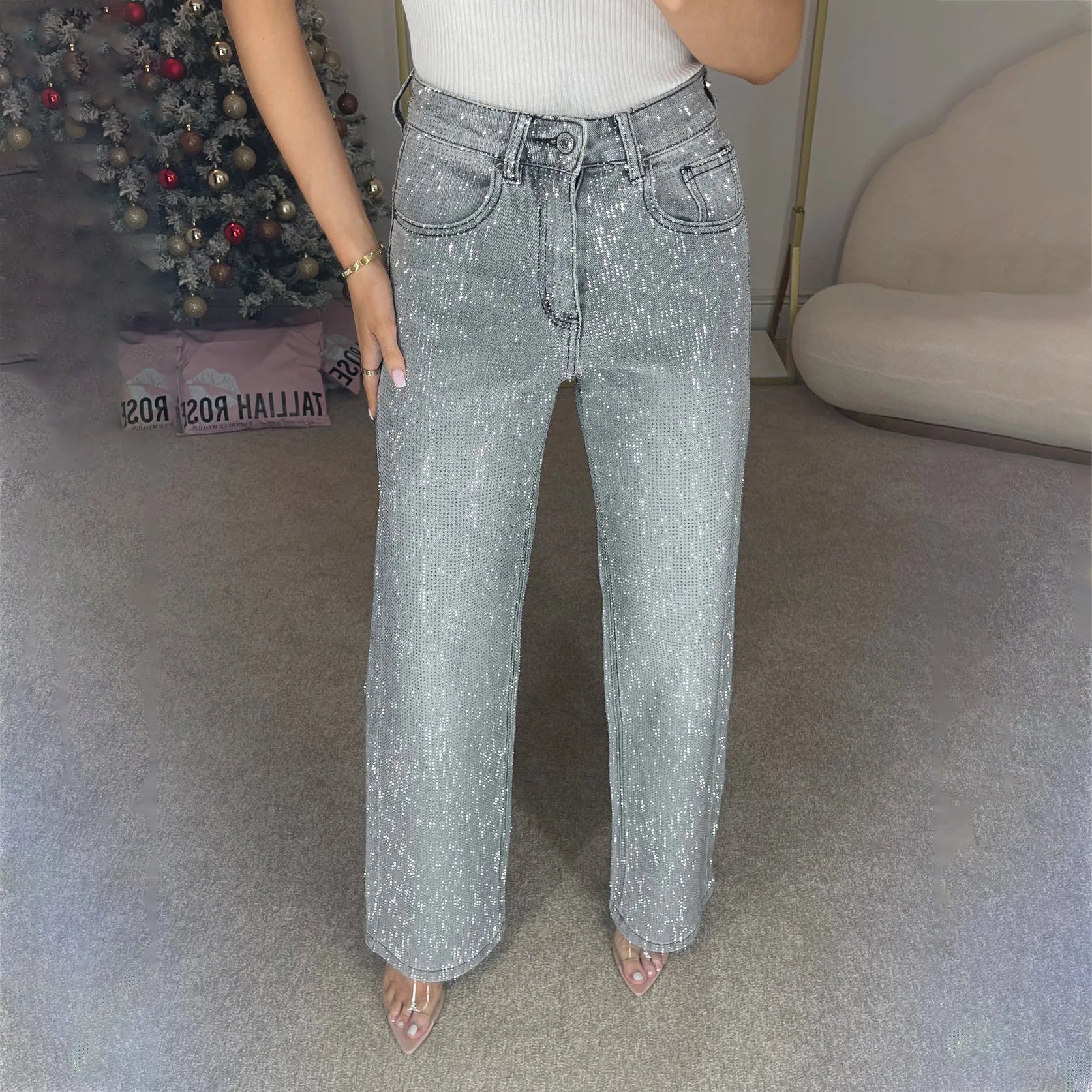Vaquero Rhinestone Vintage Straight