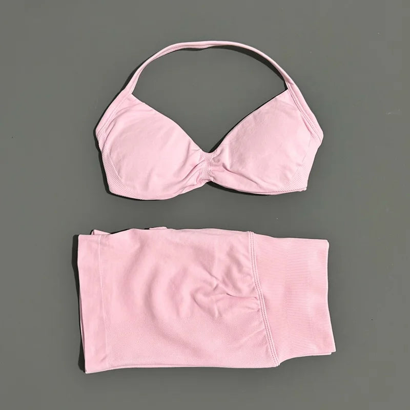Conjunto Deportivo Tirantes Sin Costuras 2 Piezas