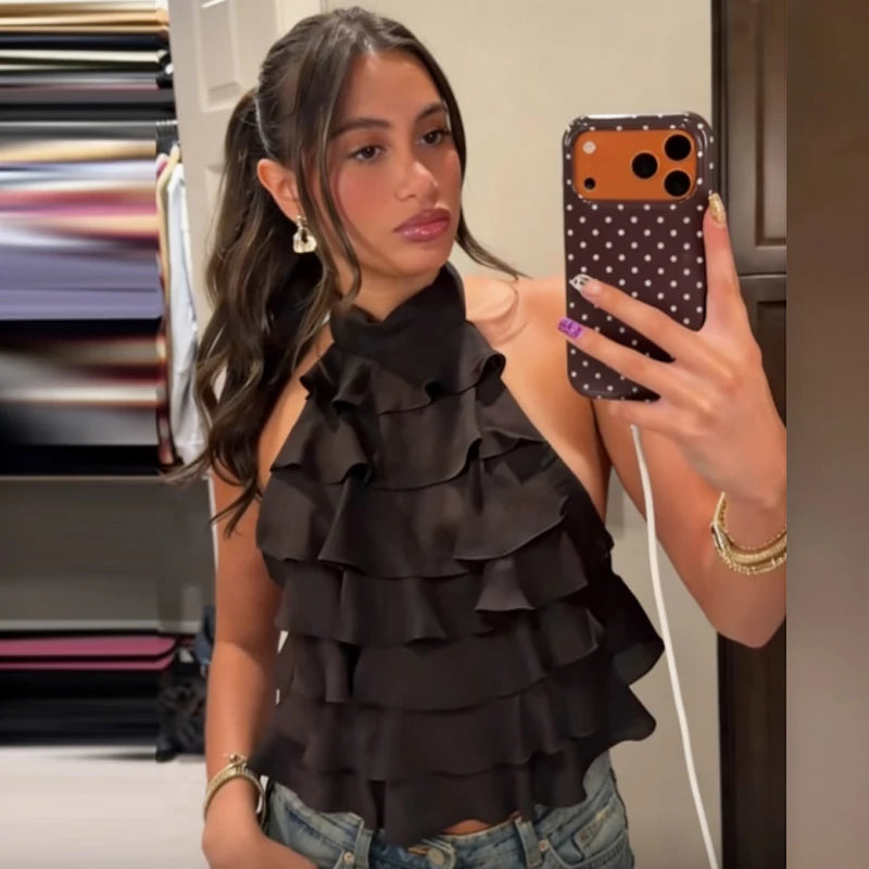 Top Halter Layer Chic