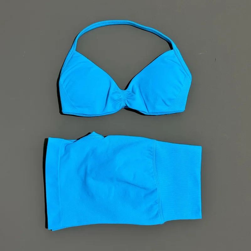 Conjunto Deportivo Tirantes Sin Costuras 2 Piezas