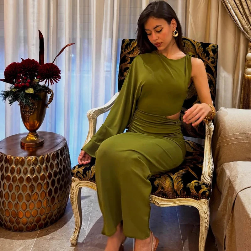 Vestido Green Cut Élite