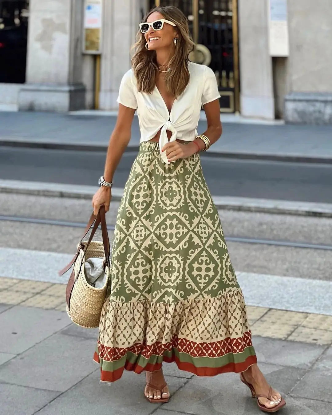 Falda Boho Swing Élite