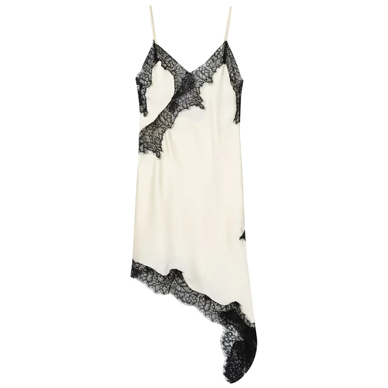 Vestido Lace Asym Élite