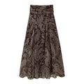 Falda Vintage Plisada