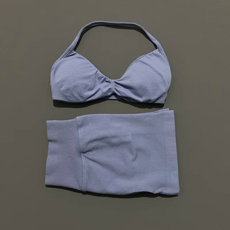Conjunto Deportivo Tirantes Sin Costuras 2 Piezas