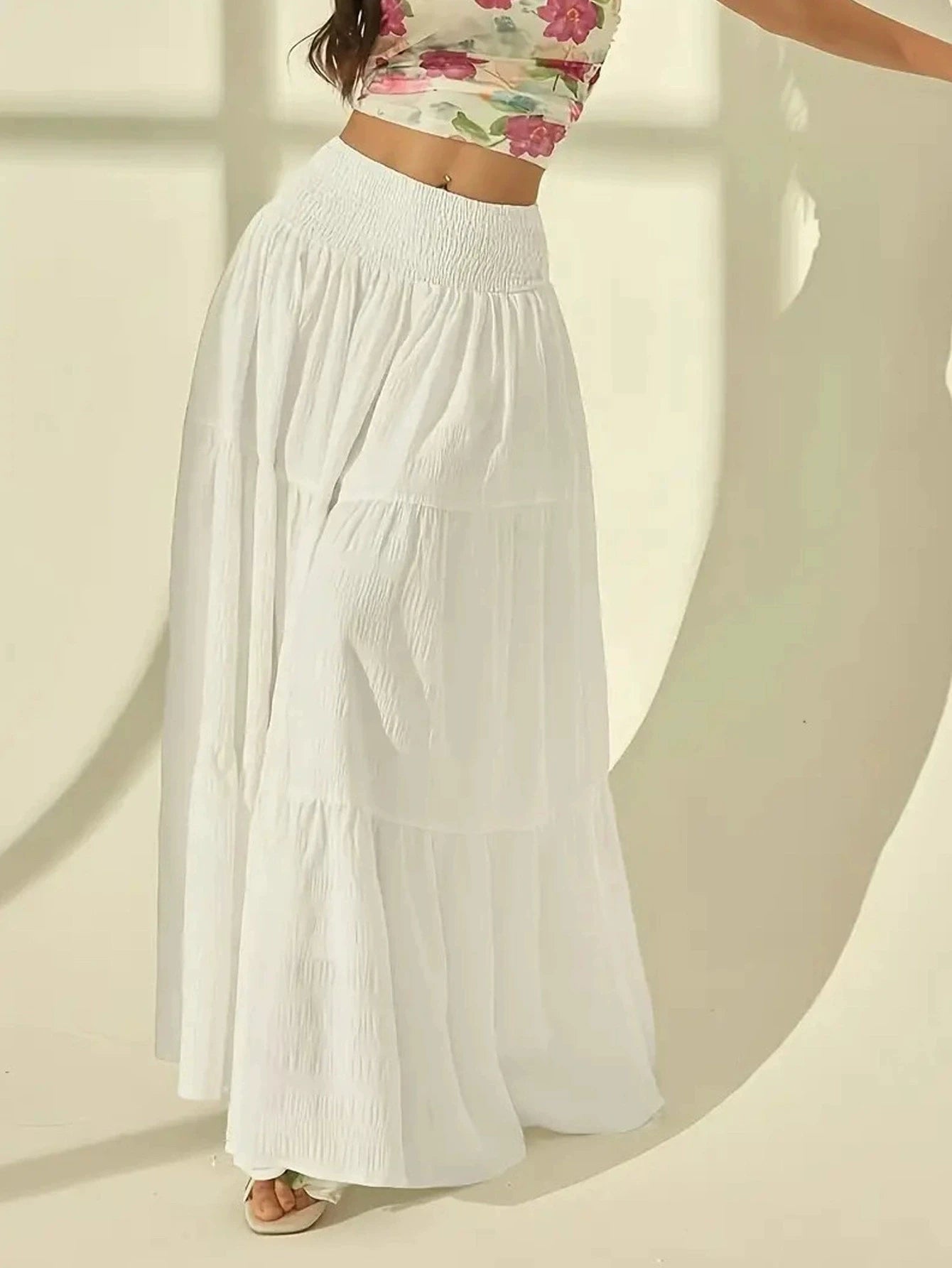 Falda Maxi Flow