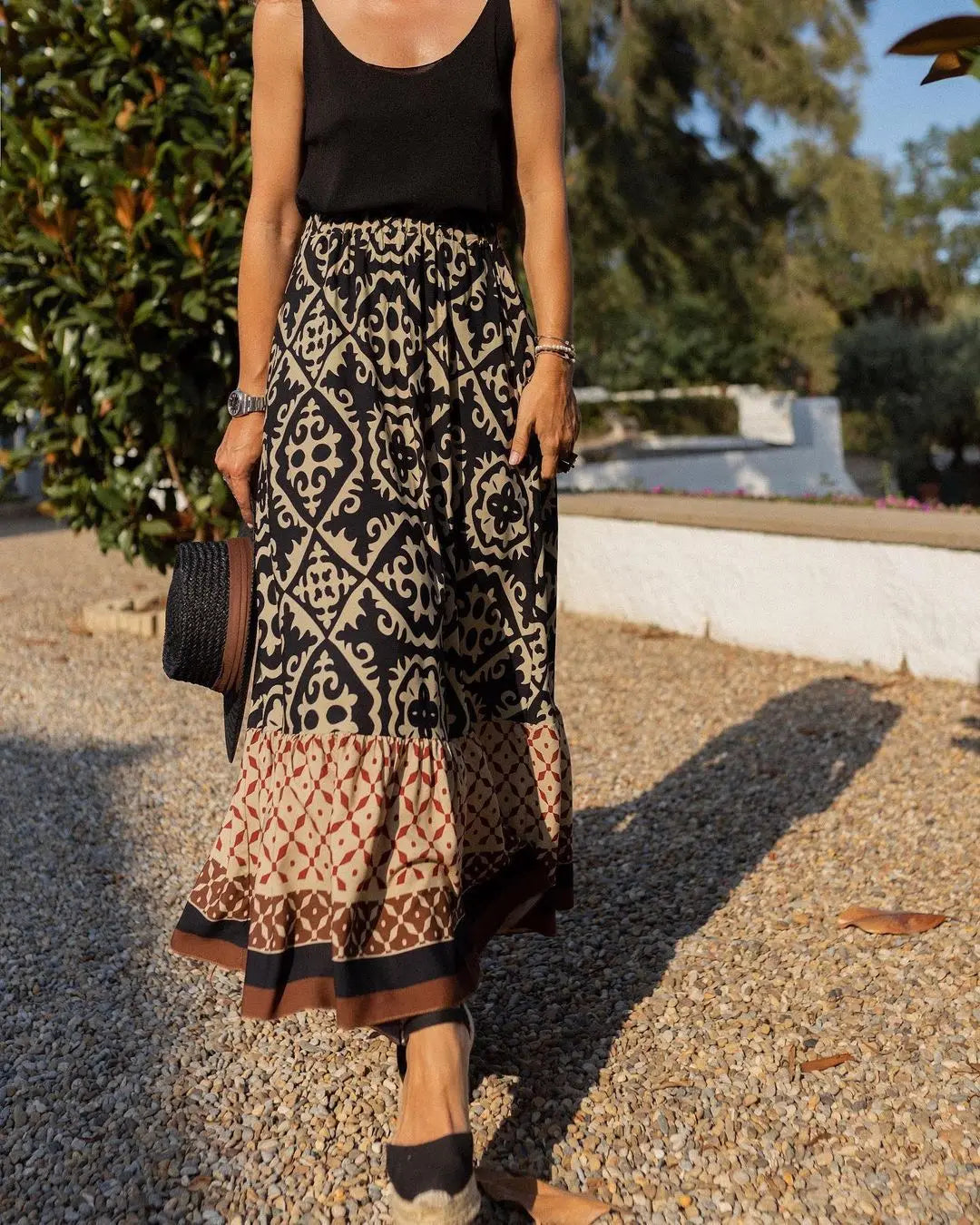 Falda Boho Swing Élite