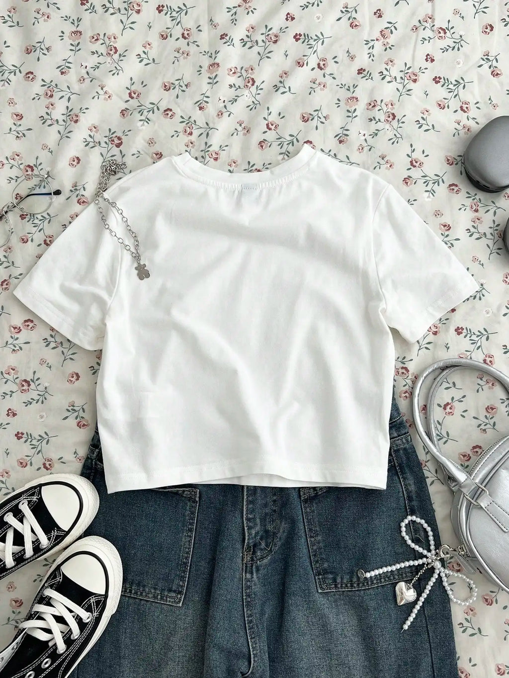 Top Slim Basic Crop