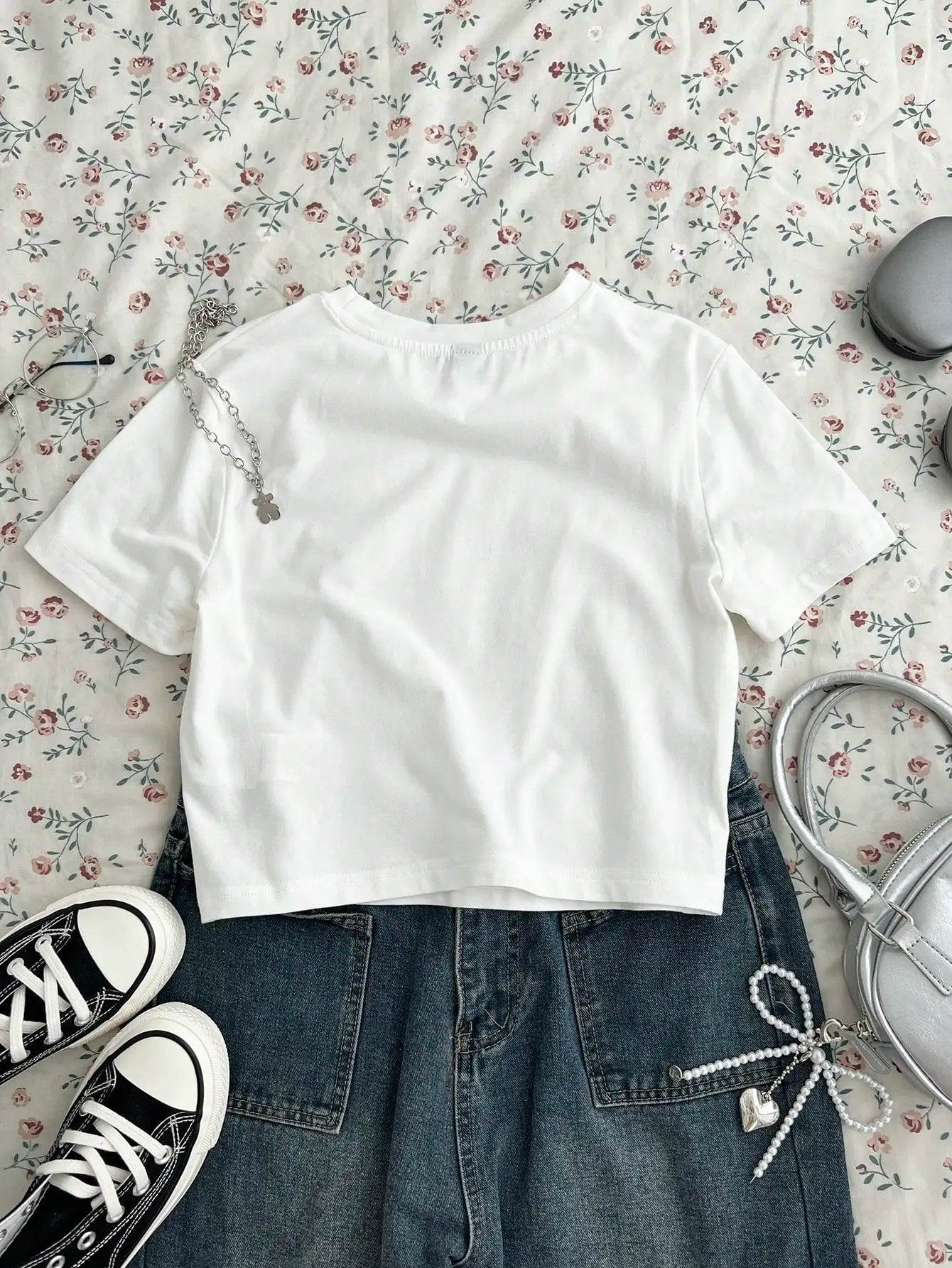 Top Slim Basic Crop