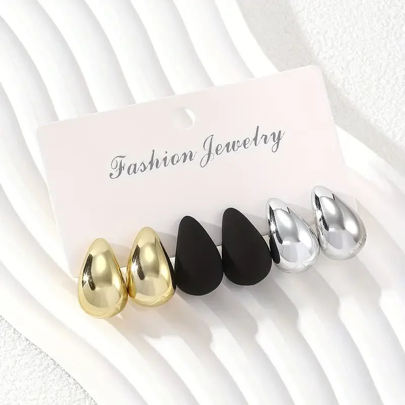 Pendientes Teardrop Vintage Chic