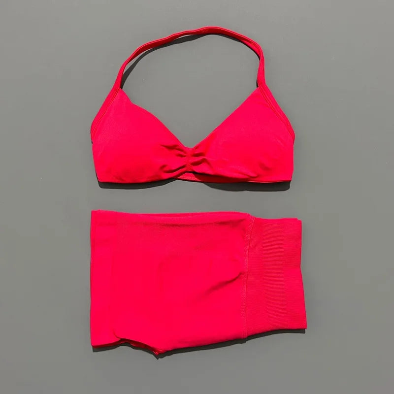 Conjunto Deportivo Tirantes Sin Costuras 2 Piezas