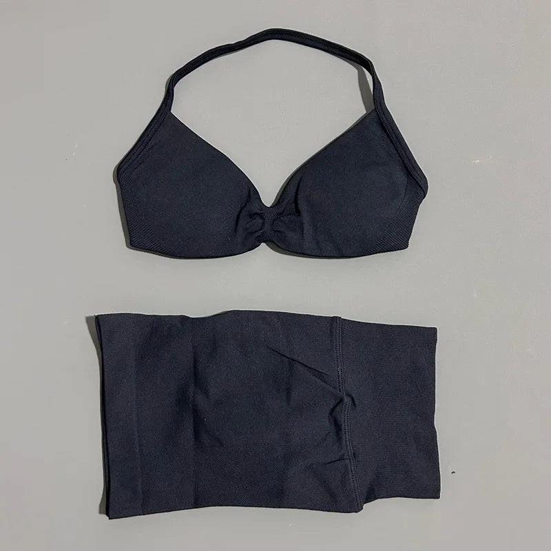 Conjunto Deportivo Tirantes Sin Costuras 2 Piezas