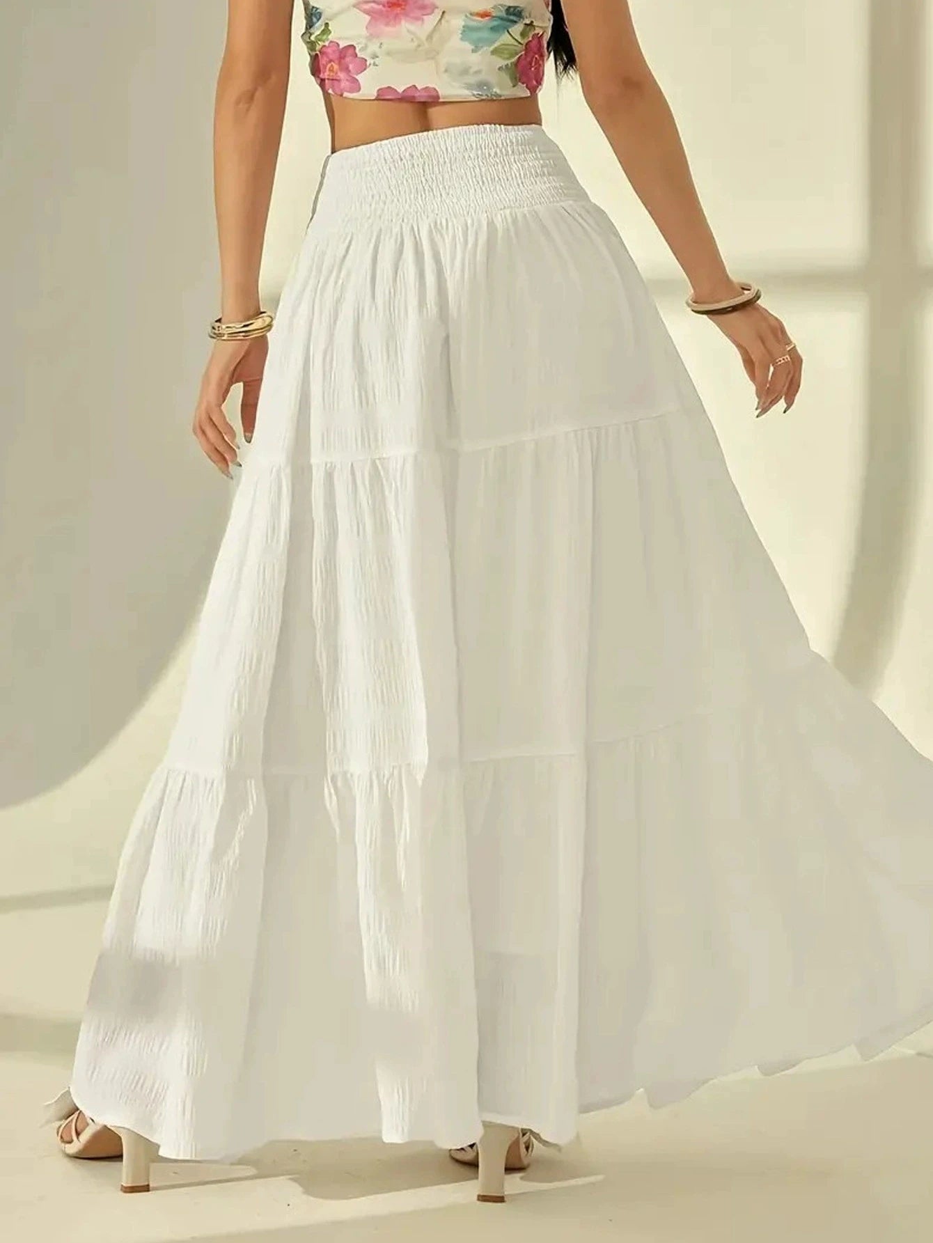 Falda Maxi Flow