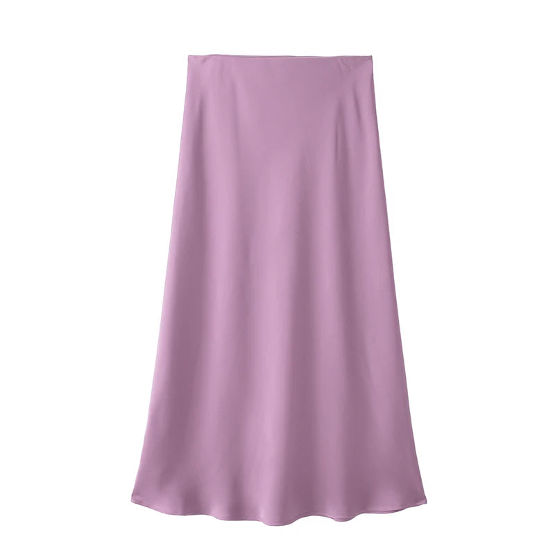 Falda Satin Élite Noir