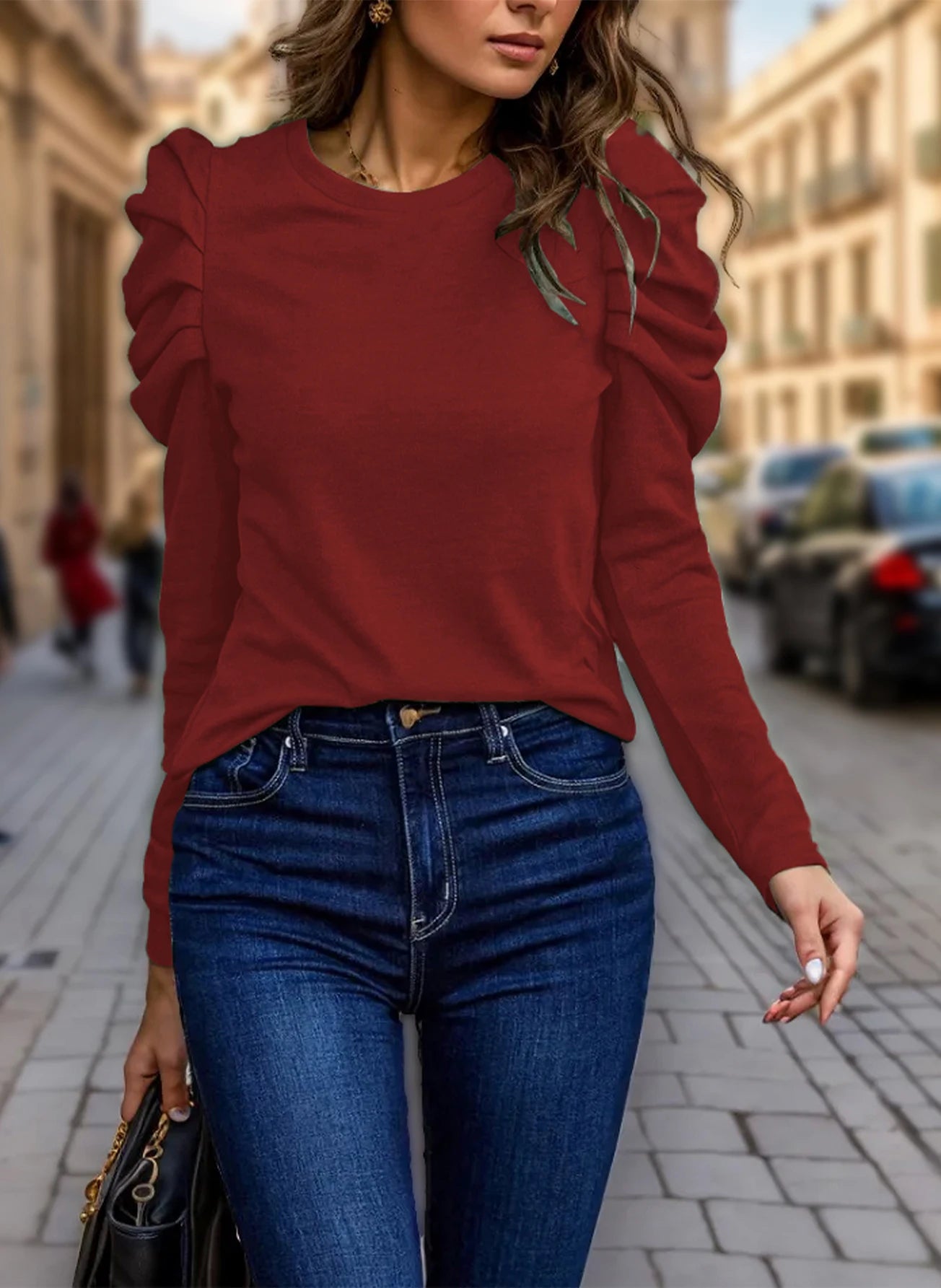 Top Cashmere Soft Puff