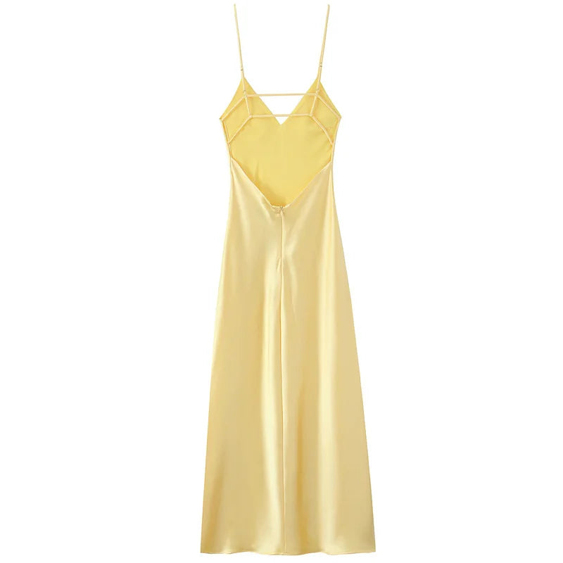 Vestido Satin V Élite