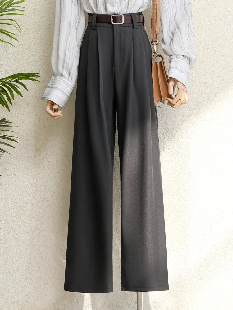 Pantalón Burgundy Wide Elegance