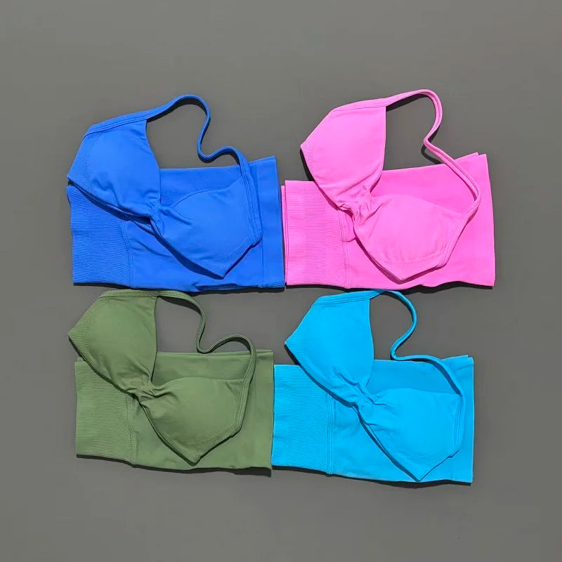 Conjunto Deportivo Tirantes Sin Costuras 2 Piezas