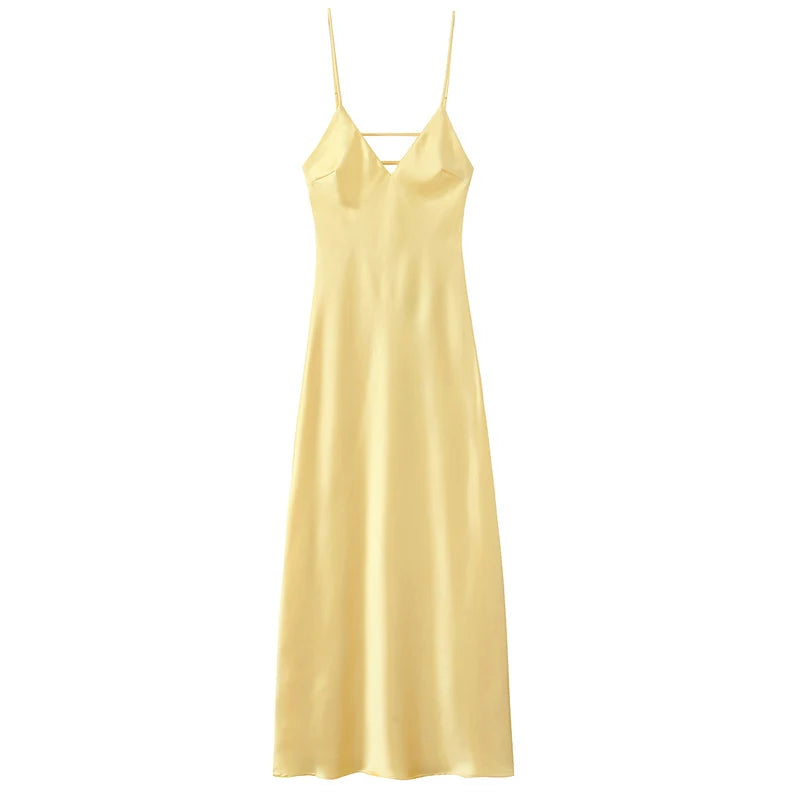 Vestido Satin V Élite