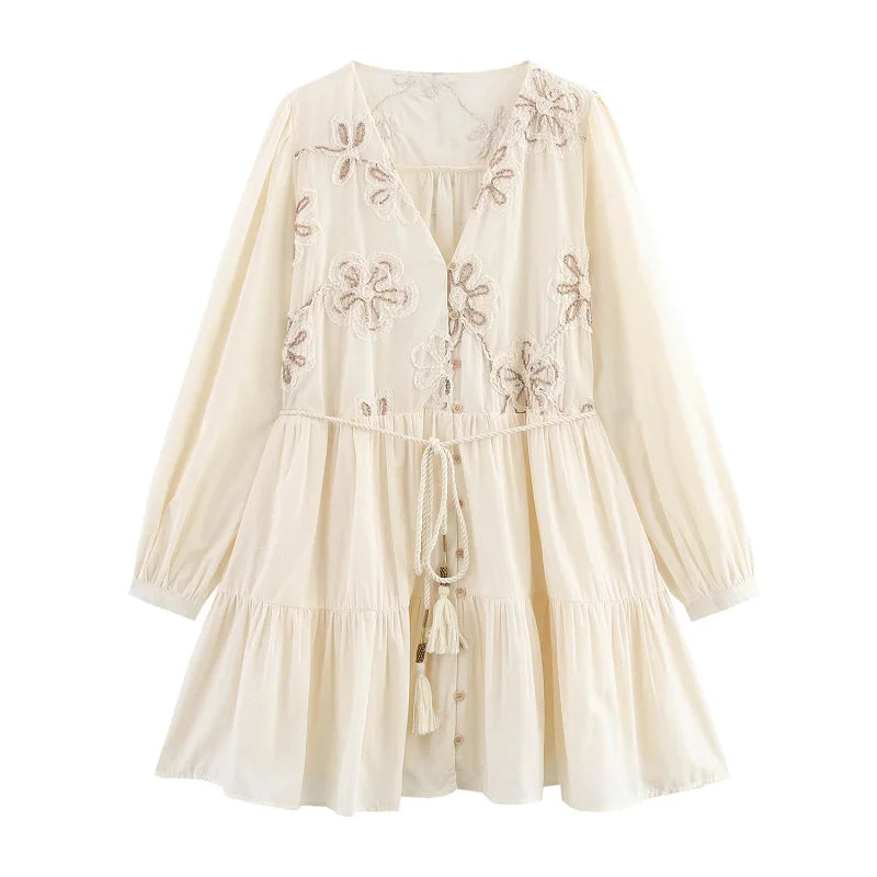 Vestido Floral Mini Élite
