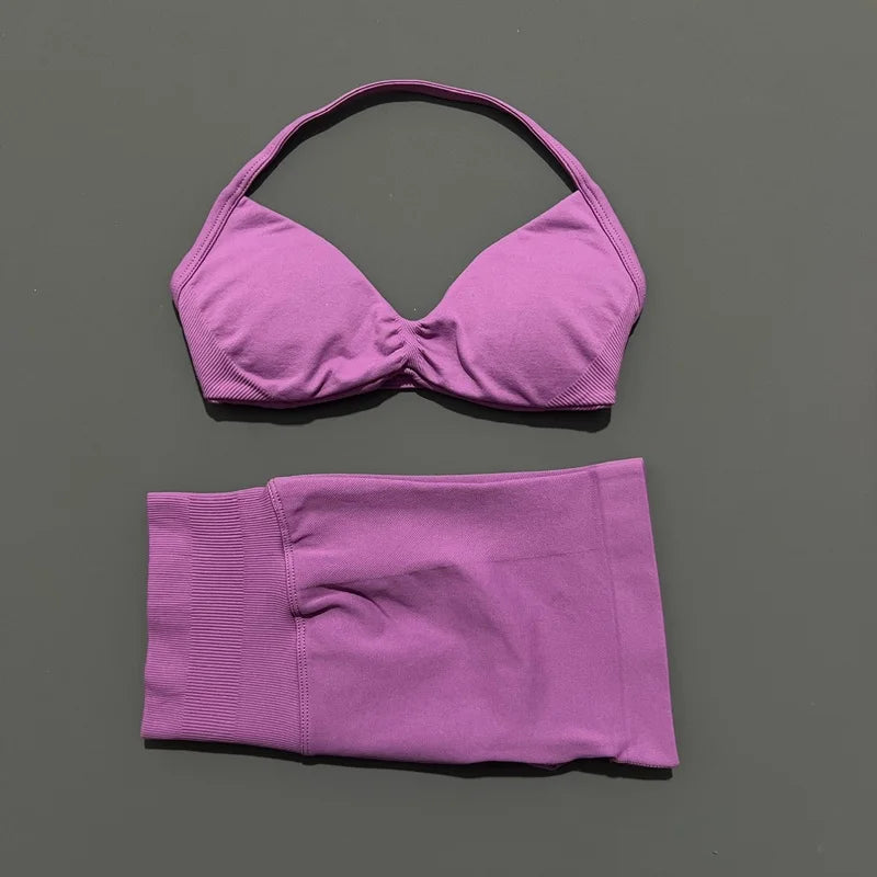 Conjunto Deportivo Tirantes Sin Costuras 2 Piezas