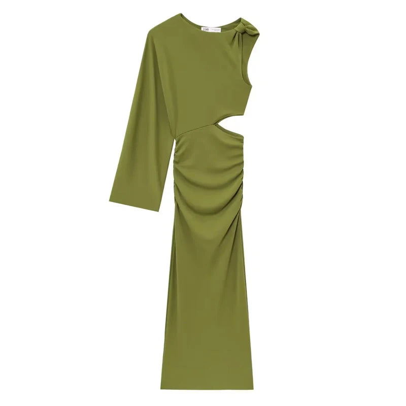 Vestido Green Cut Élite