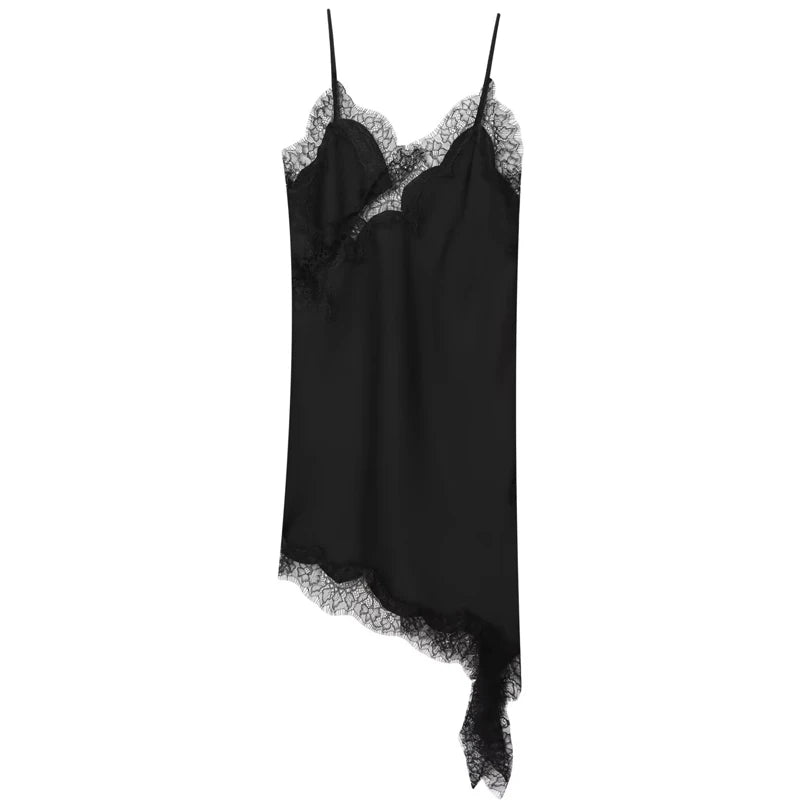 Vestido Lace Asym Élite