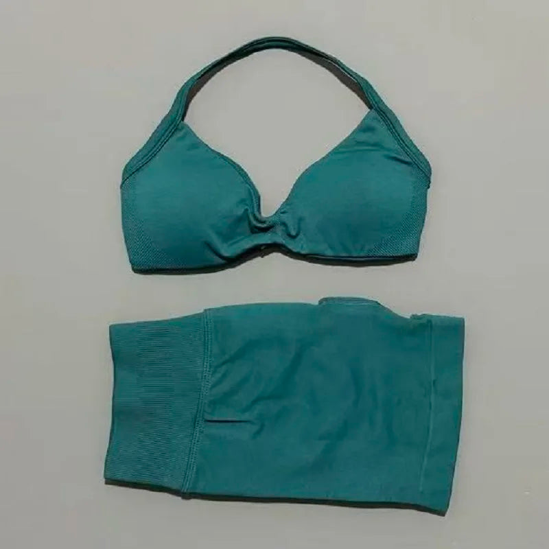 Conjunto Deportivo Tirantes Sin Costuras 2 Piezas