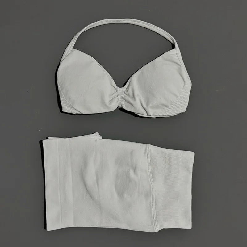 Conjunto Deportivo Tirantes Sin Costuras 2 Piezas