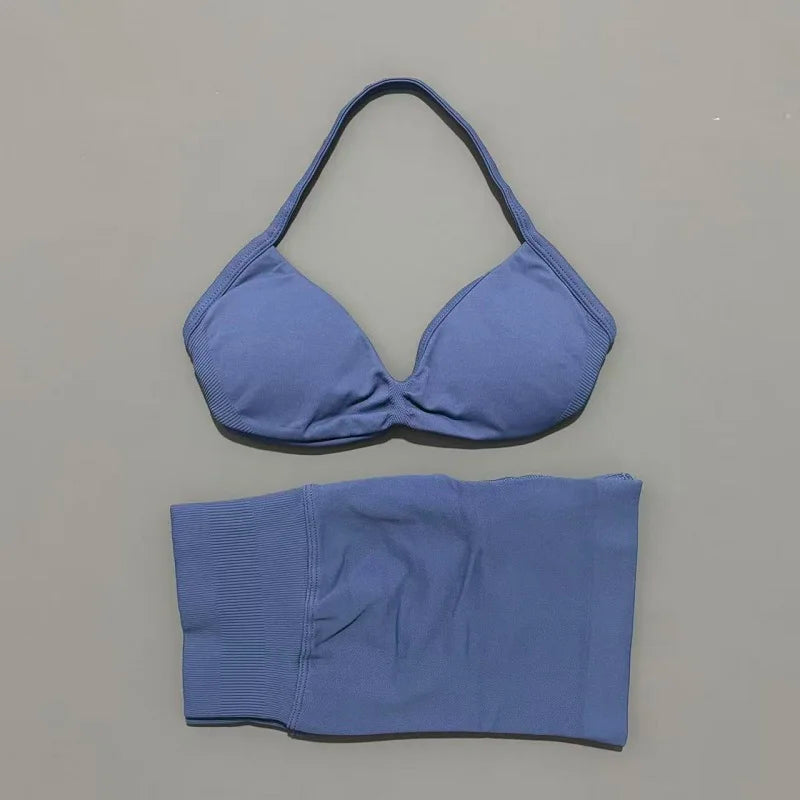 Conjunto Deportivo Tirantes Sin Costuras 2 Piezas