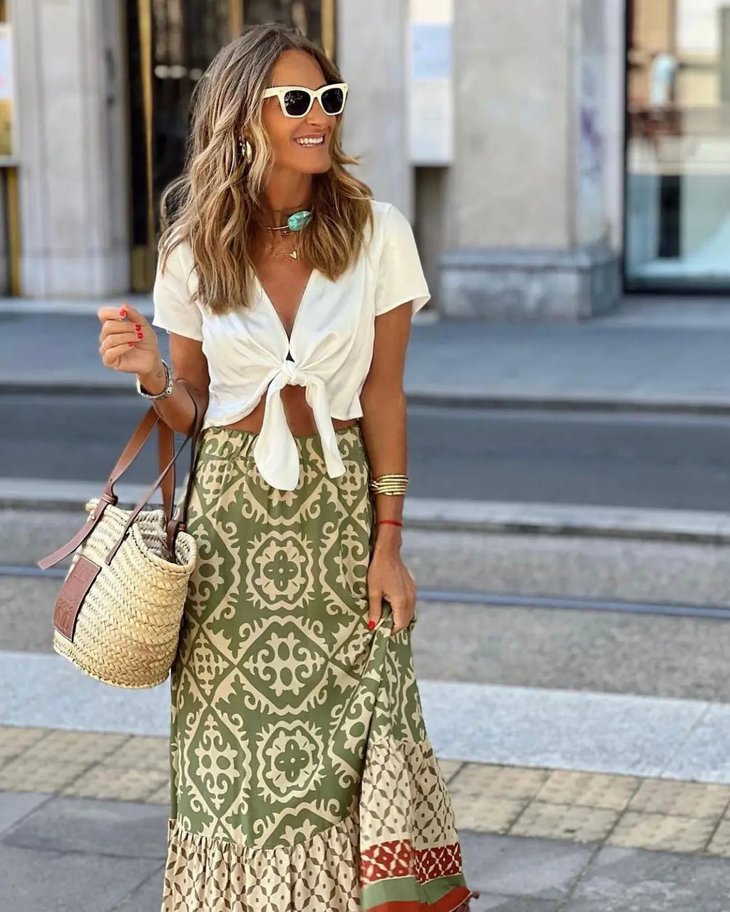 Falda Boho Swing Élite