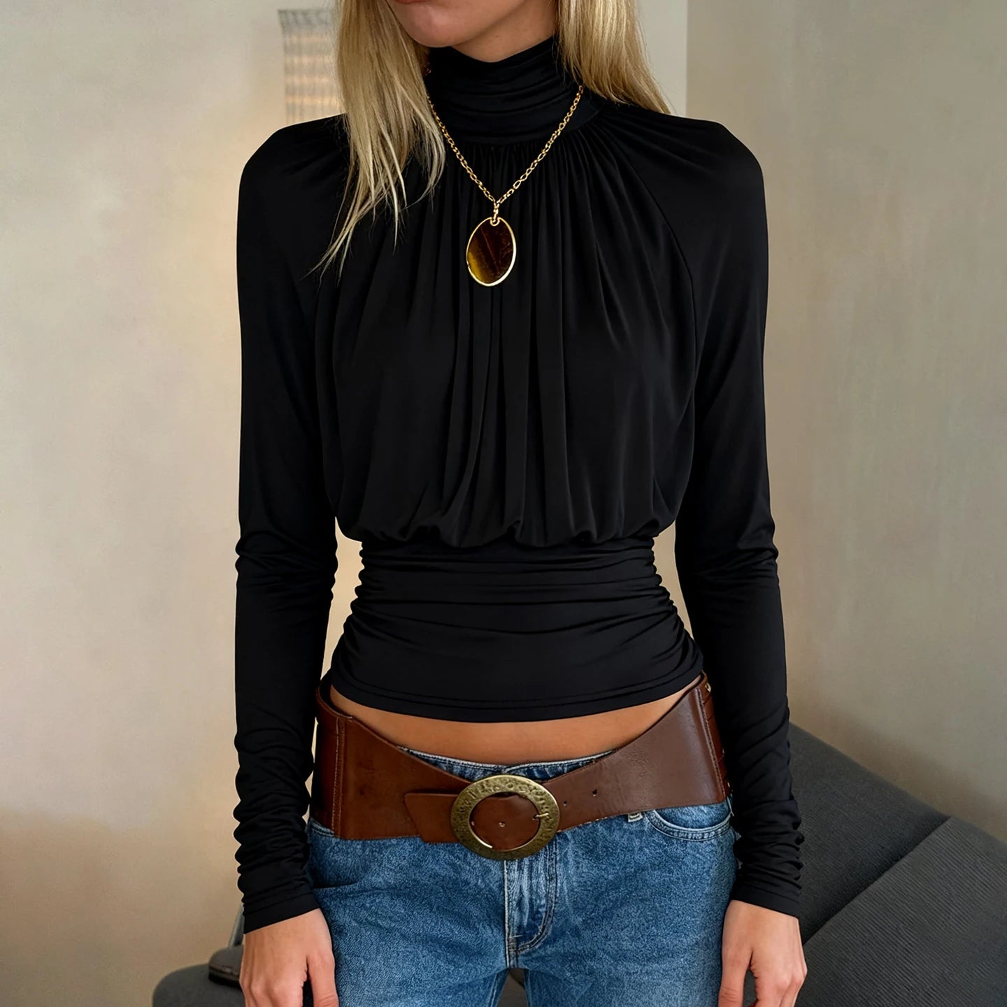 Top Élite Draped Fit