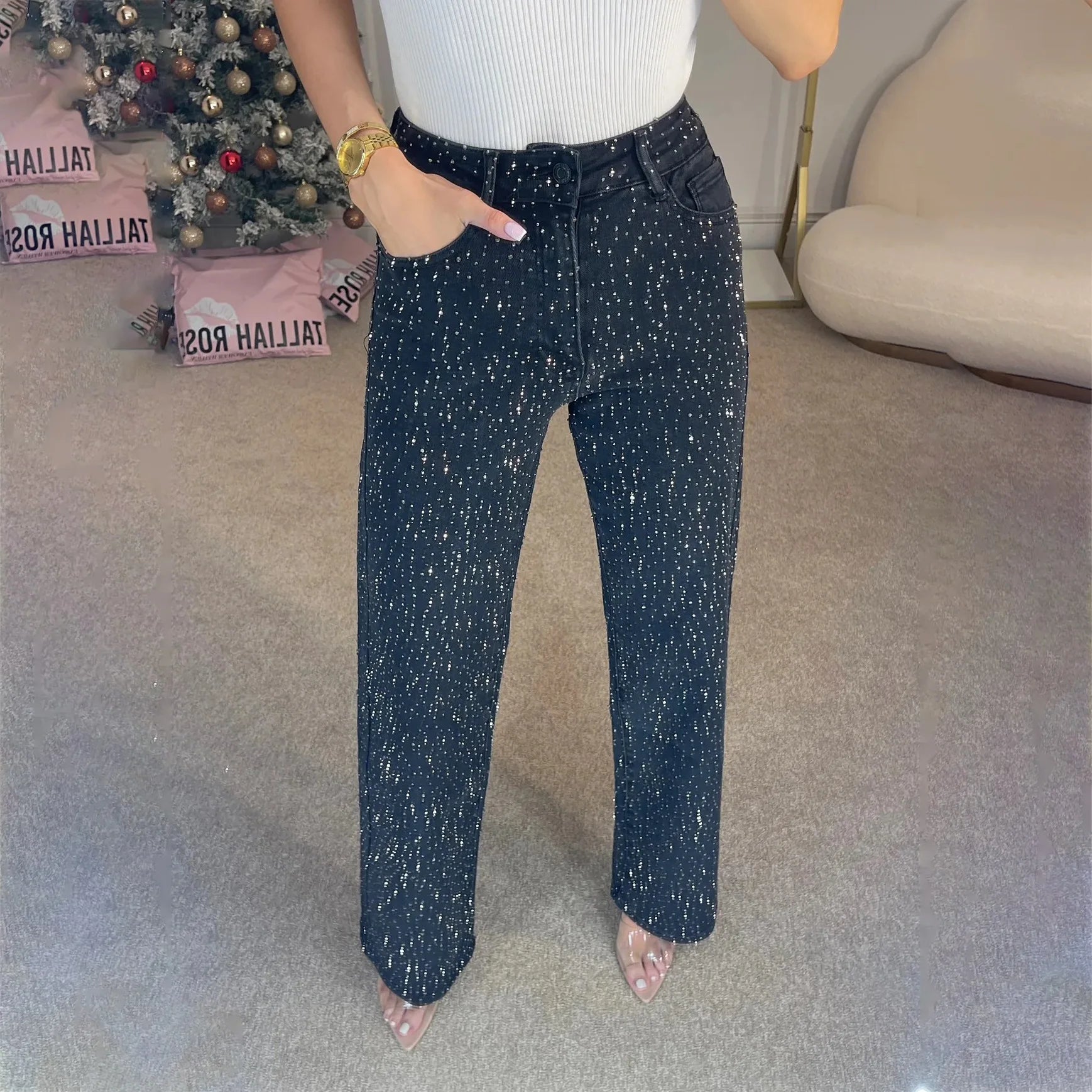 Vaquero Rhinestone Vintage Straight