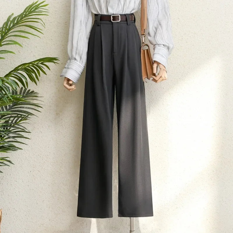 Pantalón Burgundy Wide Elegance